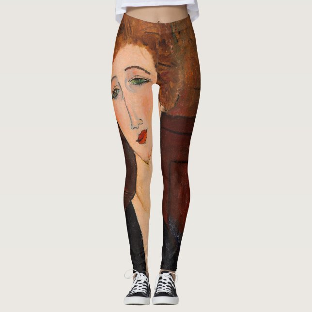 Legging Amedeo Modigliani - Retrato de uma Mulher (Frente)
