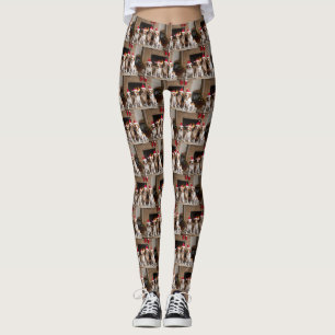 Legging American English Foxhound Lareira Natal
