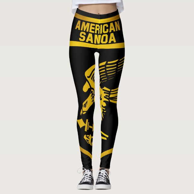 Legging American Samoa Emblem (Frente)