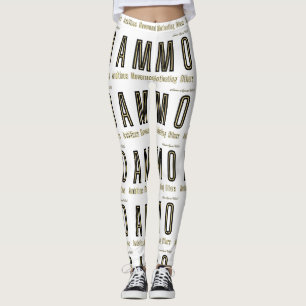 Legging Ammo Roupa USA Acrônimo de Mulher