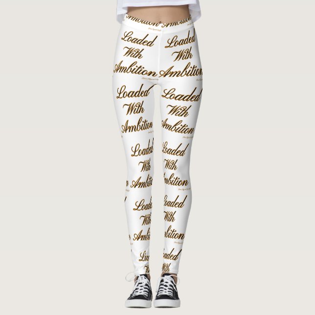 Legging Ammo Roupa USA Carregado com Ambition II Mulheres (Frente)