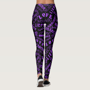 Legging Amor - Cores Personalizadas Internacionais Multilí