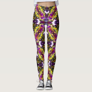 Legging Amor do jardim da luz do sol…