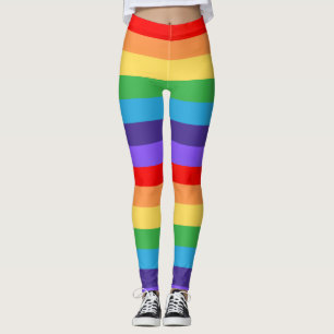 Legging Amor ganha presente moderno do Orgulho Arco-Íris M