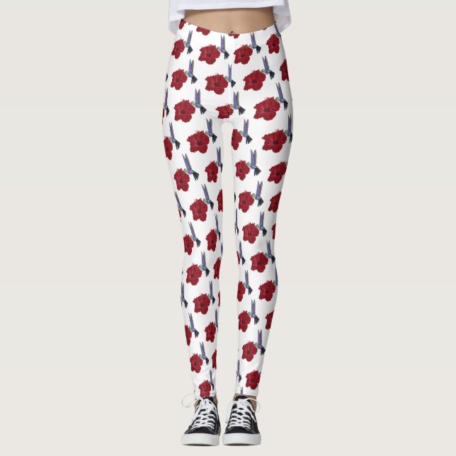 Legging Amor por Flor Hummingbird (Frente)
