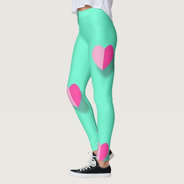 Legging Amor | Zazzle_Growth. (Esquerda)