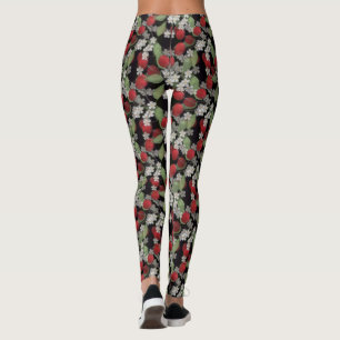 Legging Amoras vermelhas, cereja