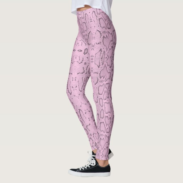 Legging Anaconda Snakeskin Rosa (Esquerda)