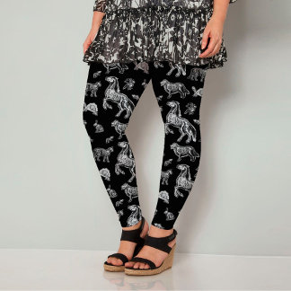 Legging Anatomia do esqueleto de raios X em animais de Pun