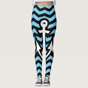 Legging Âncora e Chevron