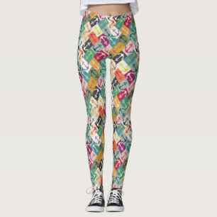 Legging âncora espinha de peixe mana