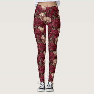 Legging Anêmonas Negras Brilham Yoga