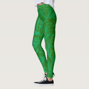 Legging Anemone em Forest Green,