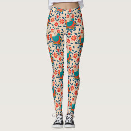 Legging Angry Chicken Floral