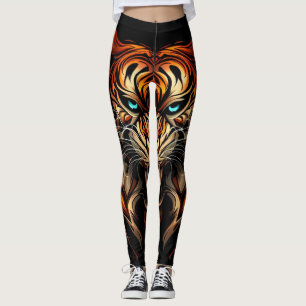 Legging Angry Tiger