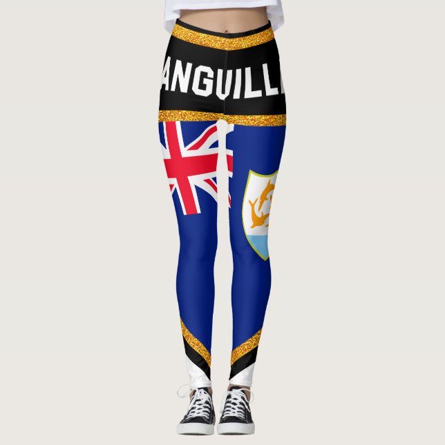Legging Anguilla Flag (Frente)