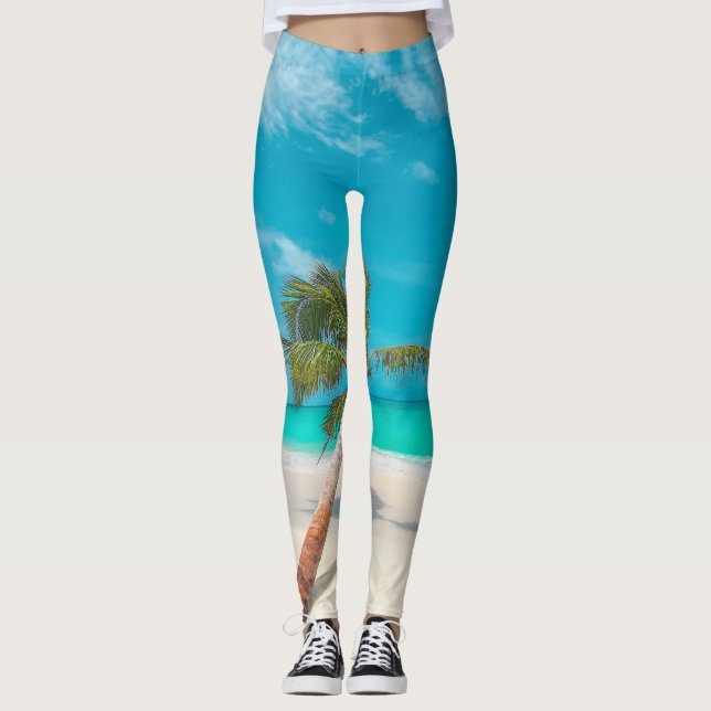 Legging Animais do mar legal (Frente)