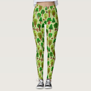 Legging Animais Florestais Adoráveis