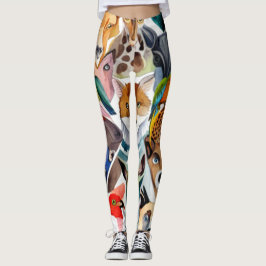 Legging Animais incríveis