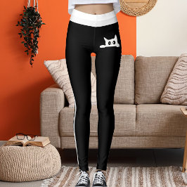 Legging Animal de Estimação Personalizado Gato Listras Pre