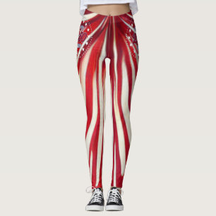 Legging Aniversário de 250 anos da América 1776-2026 Fogos