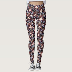 Legging Anjo Anime Cherubic - angélico, kawaii,