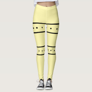 Legging Ankle Leggings-Lemon Amarelo