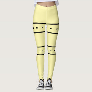 Legging Ankle Leggings-Lemon Amarelo
