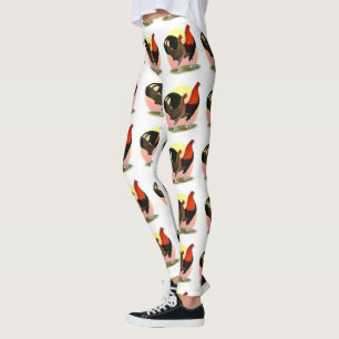 Legging Antigo Bantam do Jogo Inglês: BB Red
