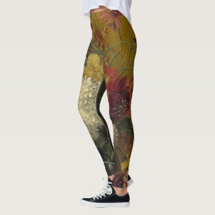 Legging Antigo Mestre Holandês Floral Georgius van Os 1820