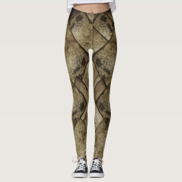 Legging Antiquado em Brown