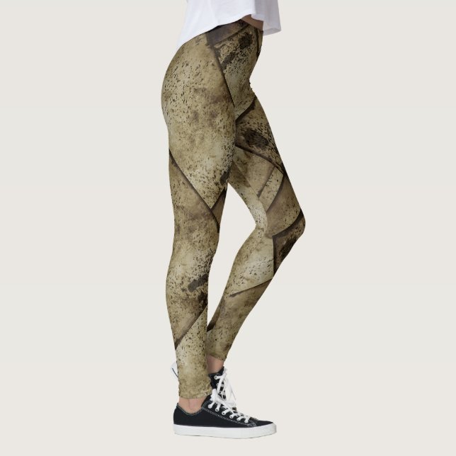 Legging Antiquado em Brown (Direita)
