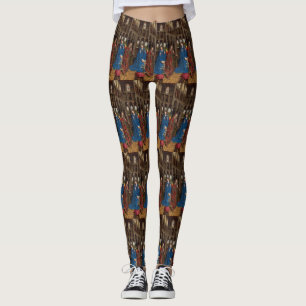 Legging Anunciação de Van Eyck Premium Luz da Catedral