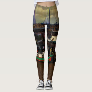 Legging Ao longo da Tamisa