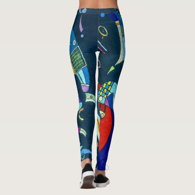 Legging Ao redor do círculo - Kandinsky (Verso)