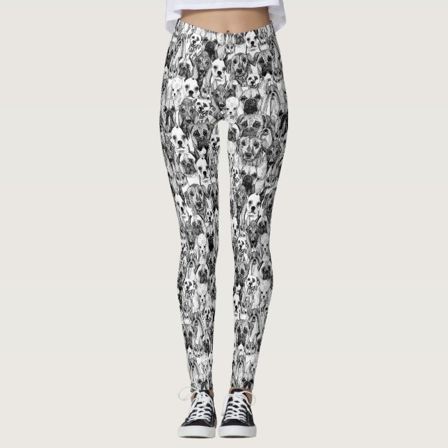 Legging apenas cães (Frente)