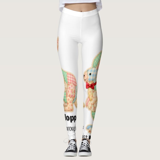 Legging Apenas Saltando pela Vida Design de Canguru (Frente)