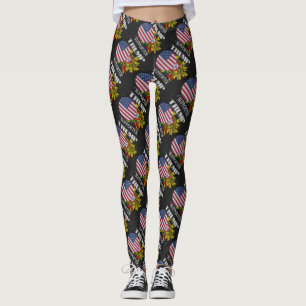 Legging Apoiante português do Trump
