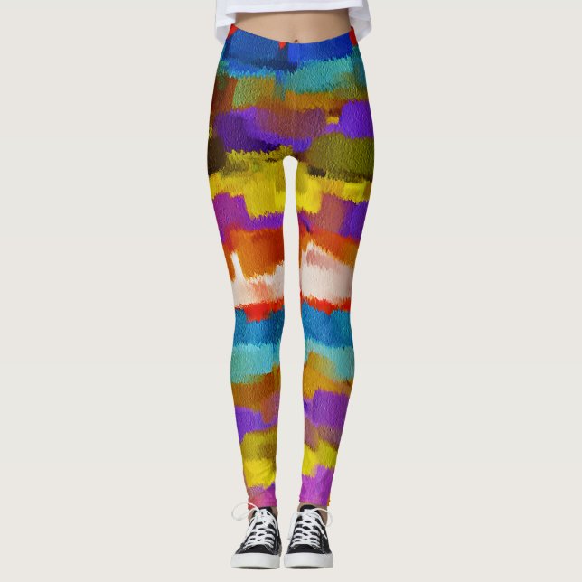 Legging Apresentação de cores nº 29 (Frente)