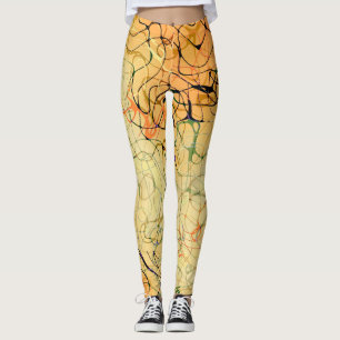 Legging Apricot Swirl