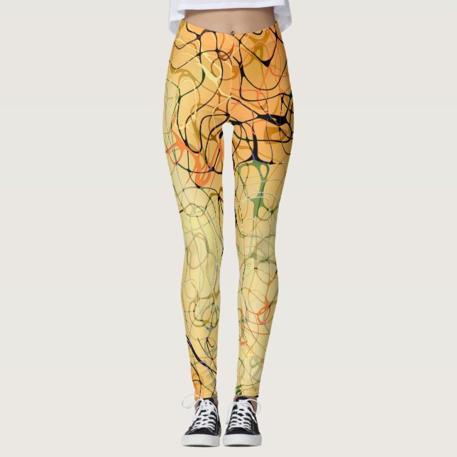 Legging Apricot Swirl (Frente)