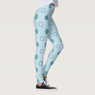 Legging Aqua Bolinhas 2