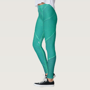 Legging Aqua Leaf