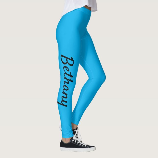 Legging Aqua Personalizado Personalizado XS (0-2) para XL  (Direita)