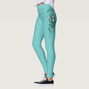 Legging Aquaman   Gráfico Mera Ornamentado