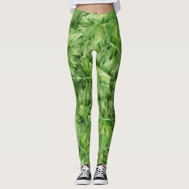 Legging aquarela aquosa (Frente)