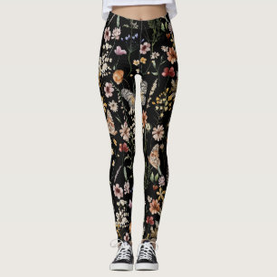 Legging Aquarela Boho Floral