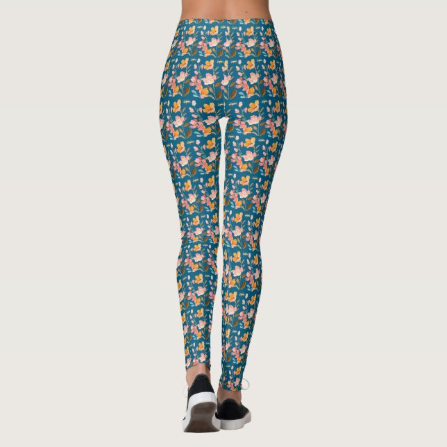 Legging Aquarela Moderna e Elegante  (Verso)