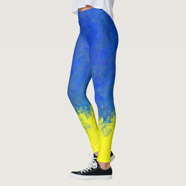 Legging Aquarela Ucrânia (Esquerda)