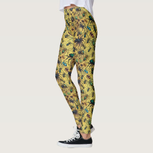 Legging Arachnid Amadurece Aranhas Rastreadas Crawly,